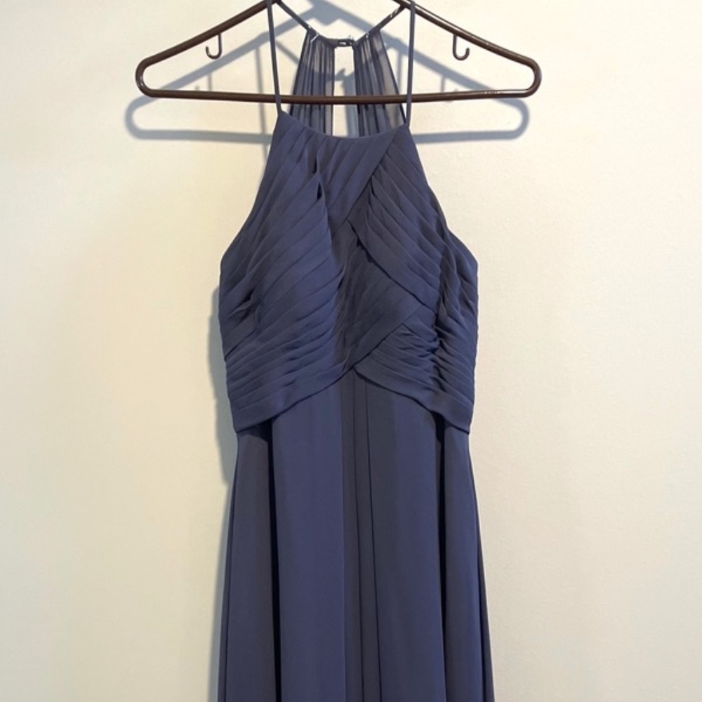 Azazie Ginger full length dress